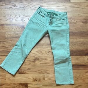 Mint Green Women's Jeans
